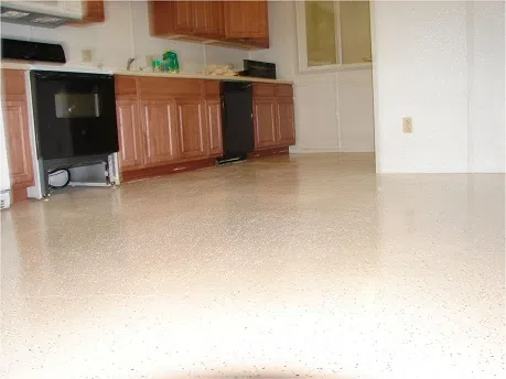 Epoxy Flooring project by LV Construction LLC in Nebraska