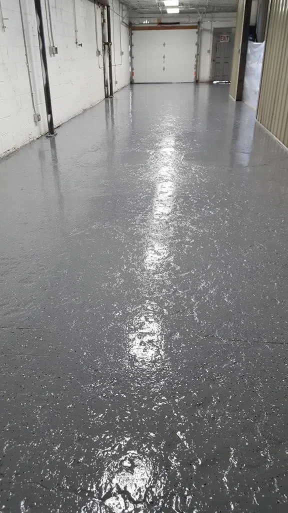 Epoxy Flooring project by LV Construction LLC in Nebraska