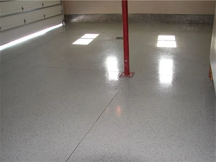 Epoxy Flooring project by LV Construction LLC in Nebraska