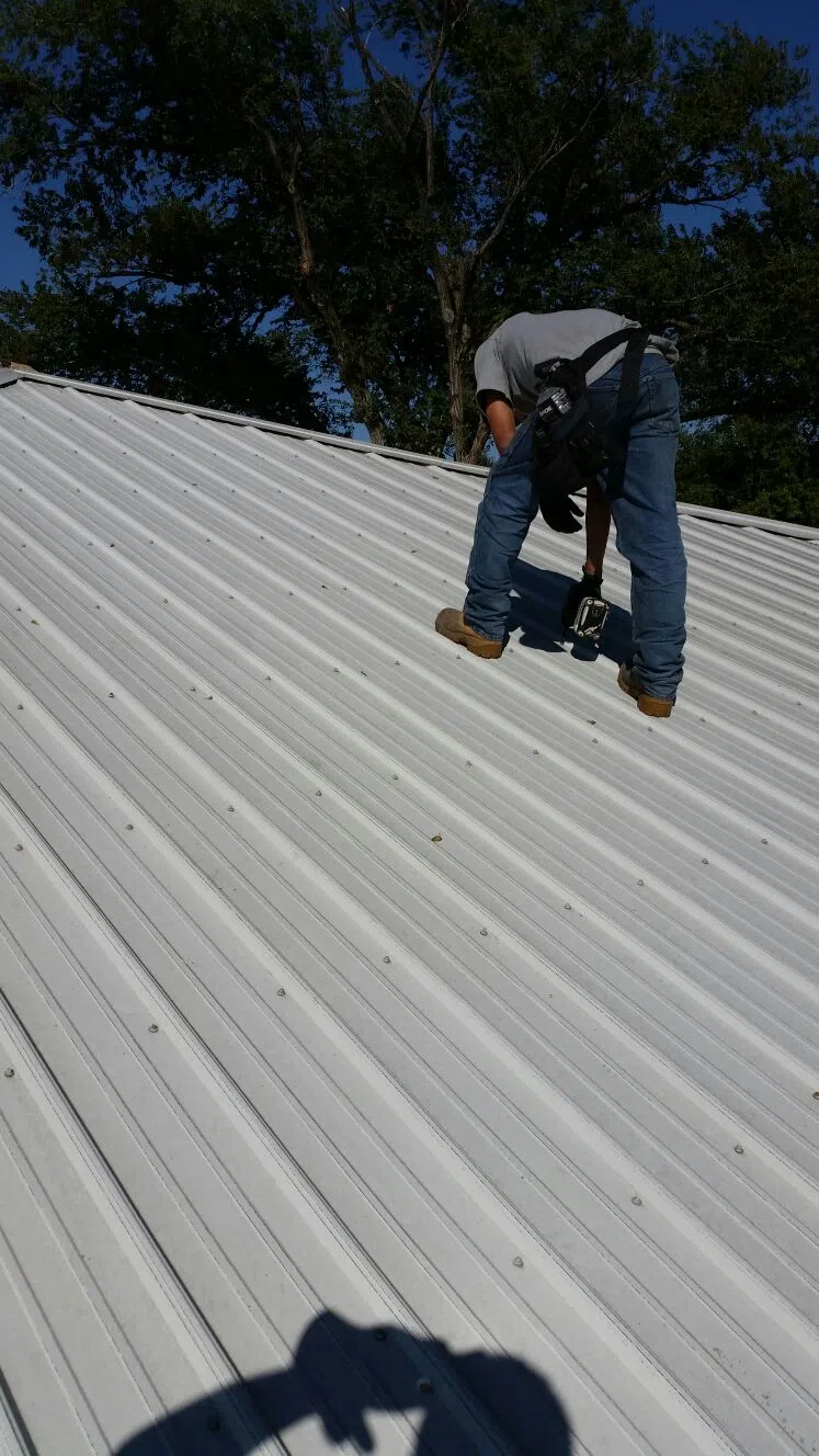 Metal Roofs project by LV Construction LLC in Nebraska