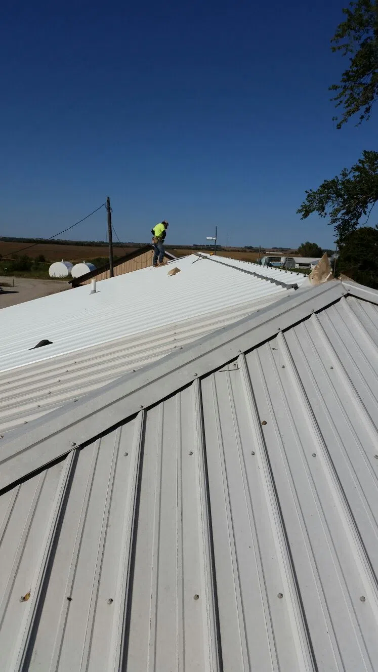 Metal Roofs project by LV Construction LLC in Nebraska