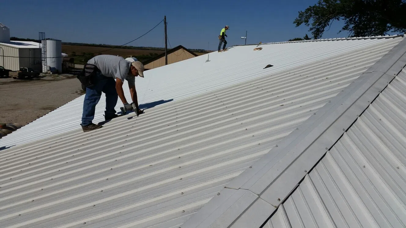 Metal Roofs project by LV Construction LLC in Nebraska